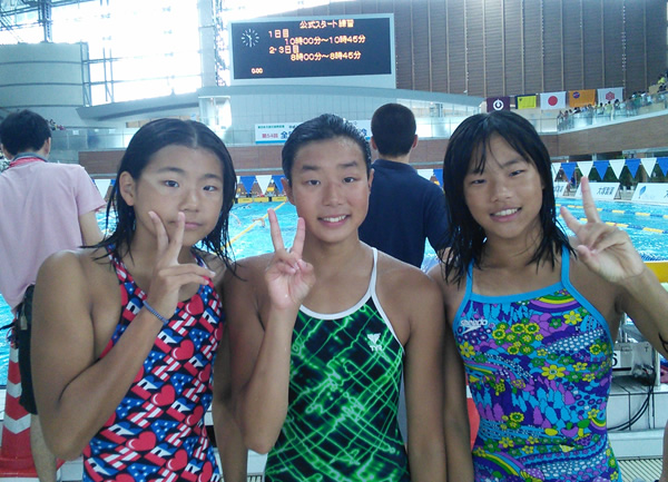 競泳　中学 茅ケ崎の小６が新記録連発 競泳女子自由形「中学でも ...